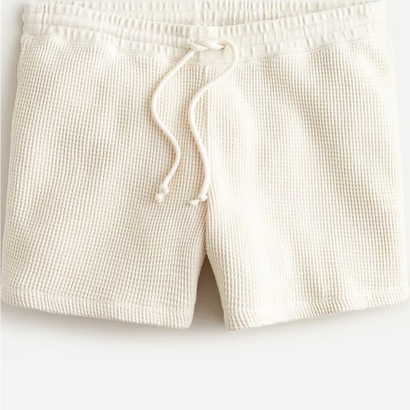J. Crew Waffle Sweatshirt & Short Lounge Set Size S/M - Picture 3 of 5
